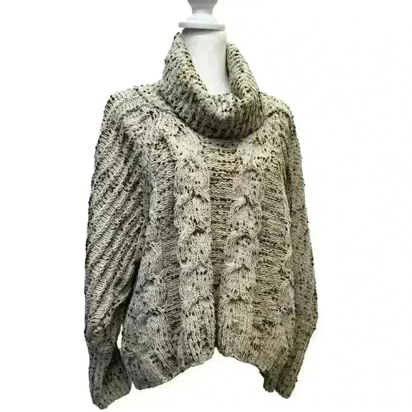 ANtHROPOLOGY’s MOON & MADISON OVERSIZED COWL NECK YUMMY SOFT SWEATER SIZE M - Picture 10 of 12